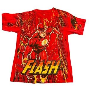 Flash DC Comics Shirt (Boys 18 (XXL) - Like New - Great Condition) ⚡️